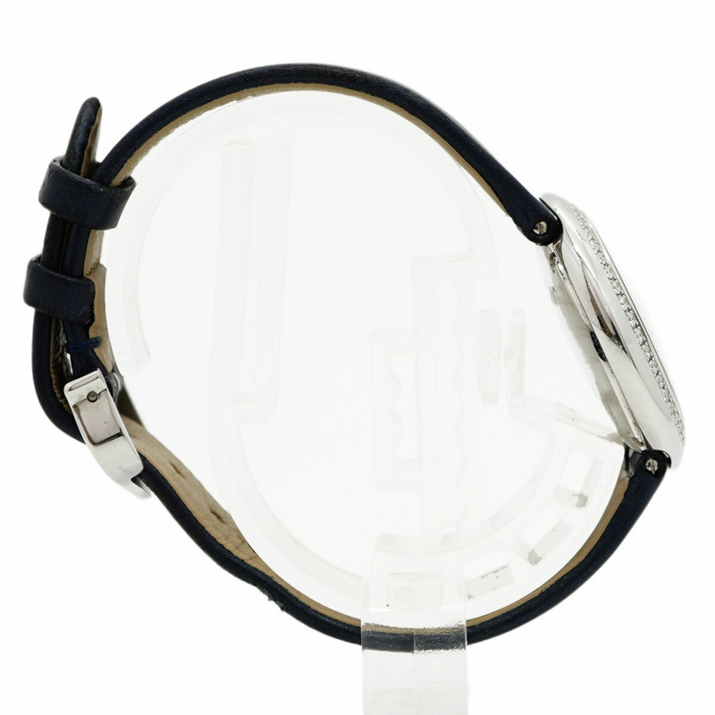 卡地亞 Ballon Blanc de W4BL0003 銀色錶盤小姐腕錶-10