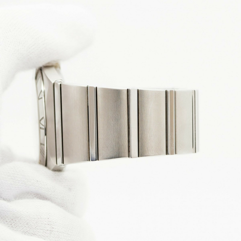 歐米茄星座系列 1503.30 銀色錶盤男士腕錶-5