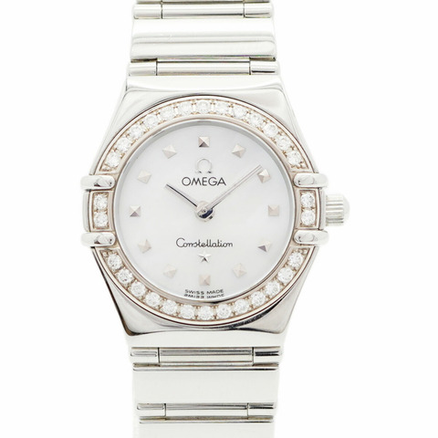 歐米茄星座系列 1465.71 白色錶盤女錶