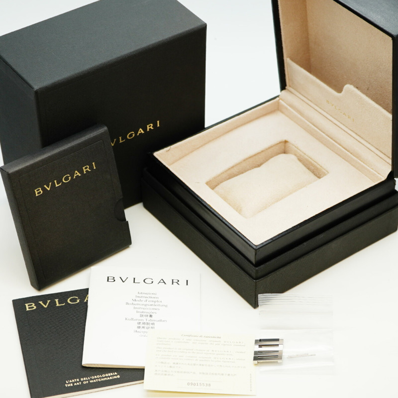 寶格麗 Octo BGO41S 黑色錶盤男士腕錶-1