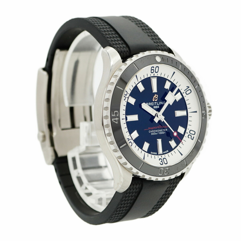 百年靈超級海洋系列 A17375 黑色錶盤男士腕錶-3