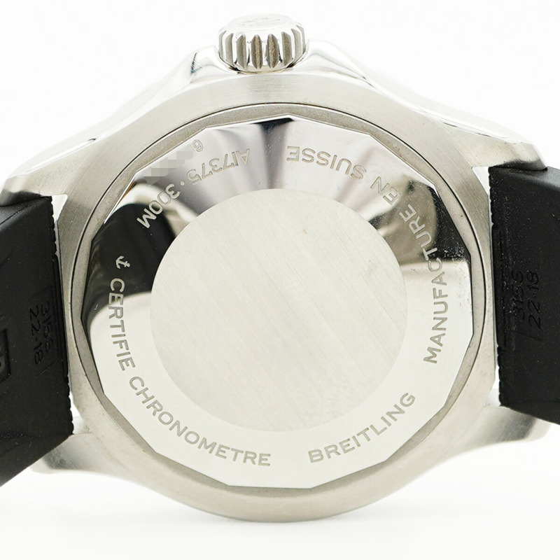 百年靈超級海洋系列 A17375 黑色錶盤男士腕錶-5