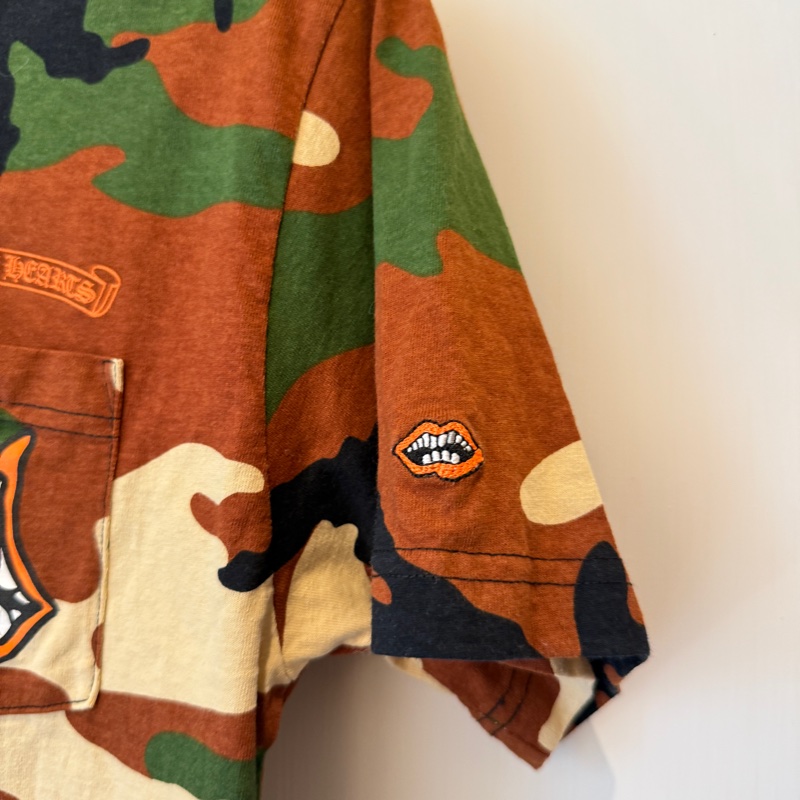 克羅心 迷彩上衣男生m-3