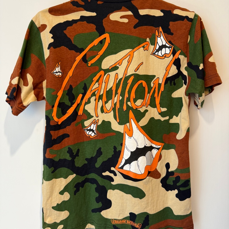 克羅心 迷彩上衣男生m-4