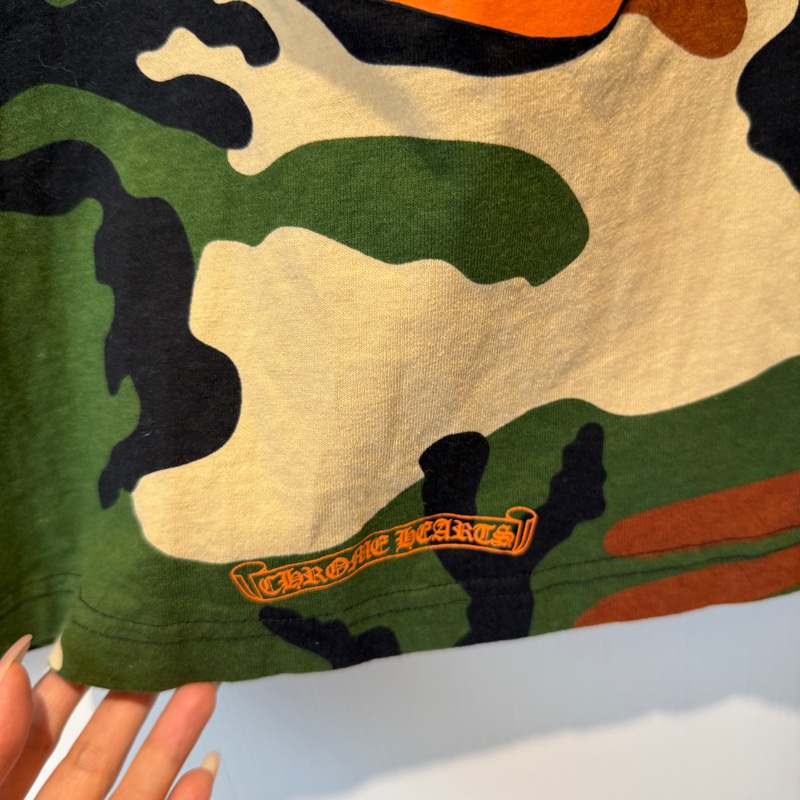 克羅心 迷彩上衣男生m-9