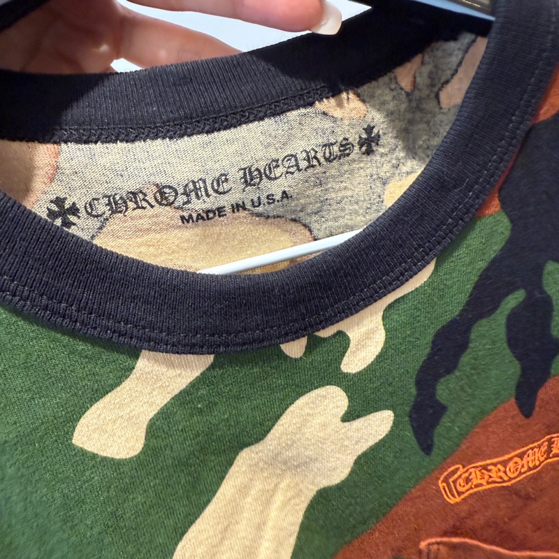 克羅心 迷彩上衣男生m-10