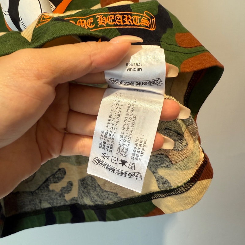 克羅心 迷彩上衣男生m-12