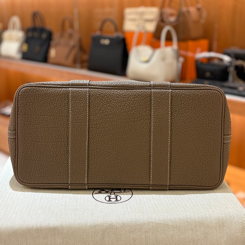 【現貨｜快速出貨】Hermès 愛馬仕 Garden Party 36 大象灰 Etoupe｜C刻2018年｜經典托特花園包-4