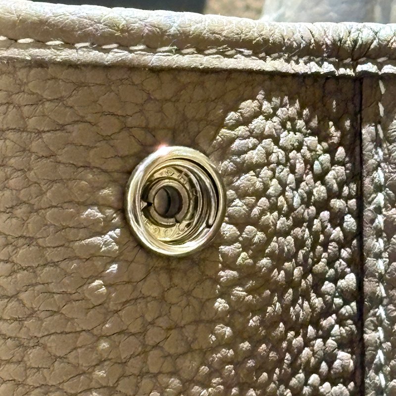 【現貨｜快速出貨】Hermès 愛馬仕 Garden Party 36 大象灰 Etoupe｜C刻2018年｜經典托特花園包-6