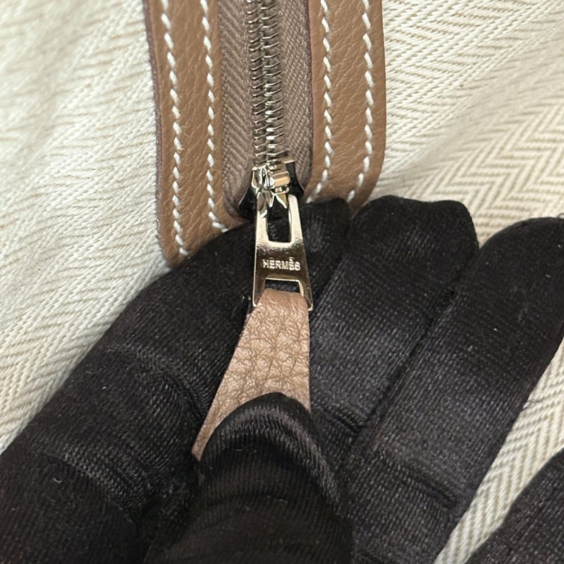 【現貨｜快速出貨】Hermès 愛馬仕 Garden Party 36 大象灰 Etoupe｜C刻2018年｜經典托特花園包-11