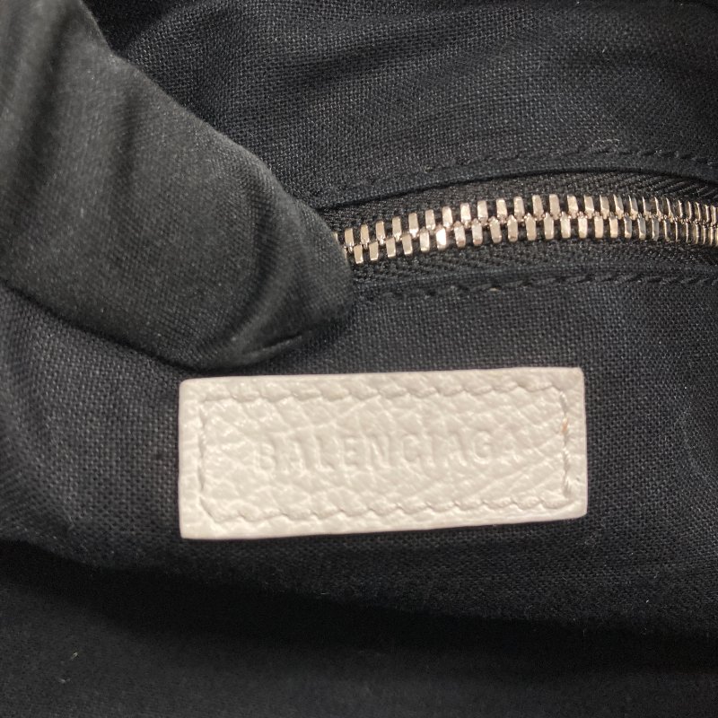 BALENCIAGA 巴黎世家 NEO CLASSIC HOBO BAG 皮革 胸/腰包 白色-7