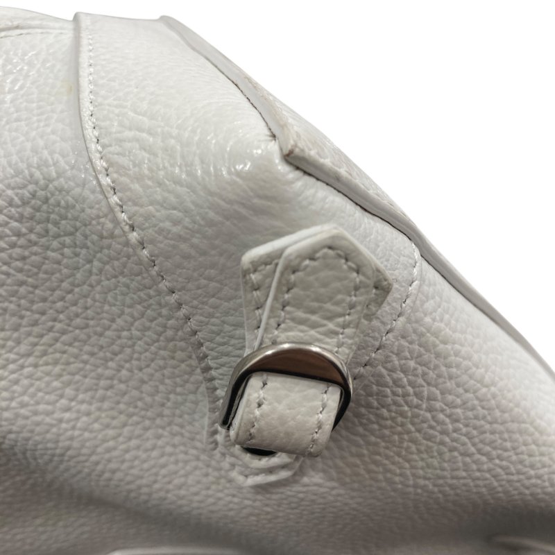 BALENCIAGA 巴黎世家 NEO CLASSIC HOBO BAG 皮革 胸/腰包 白色-10