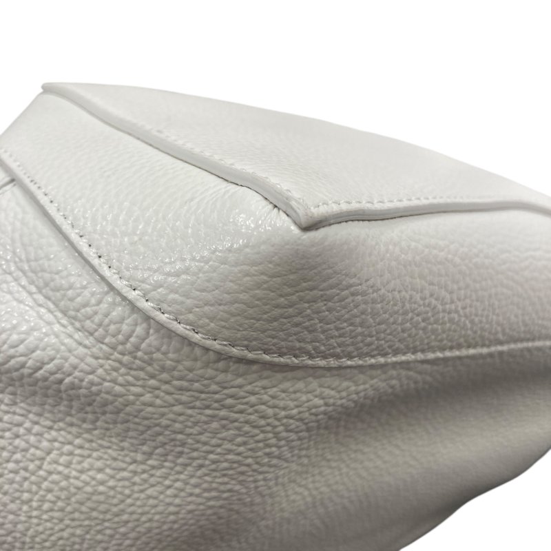 BALENCIAGA 巴黎世家 NEO CLASSIC HOBO BAG 皮革 胸/腰包 白色-12