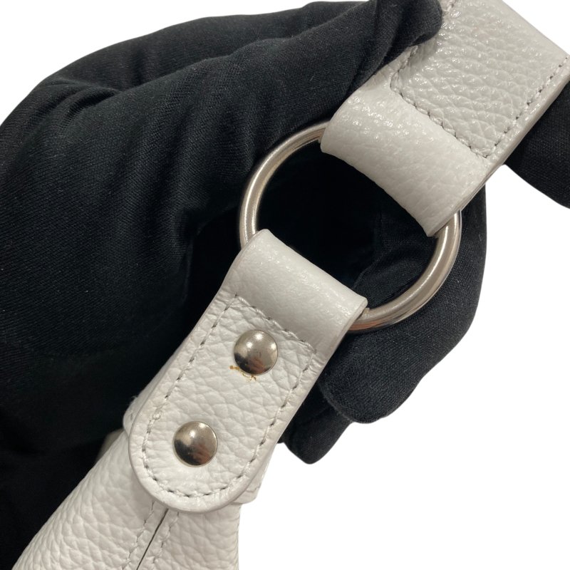 BALENCIAGA 巴黎世家 NEO CLASSIC HOBO BAG 皮革 胸/腰包 白色-13