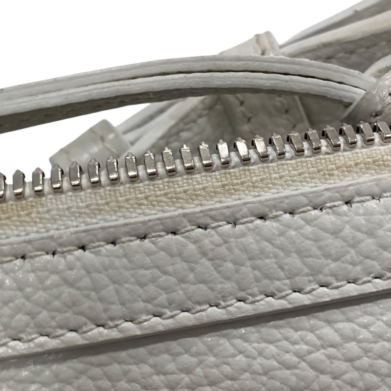 BALENCIAGA 巴黎世家 NEO CLASSIC HOBO BAG 皮革 胸/腰包 白色-23