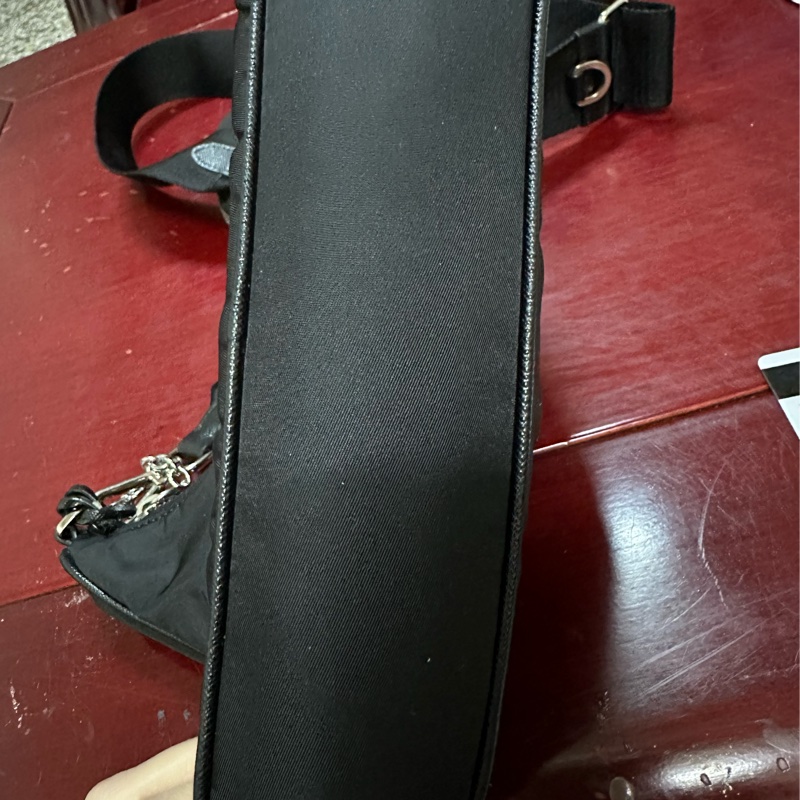 ［二手］Prada 三合一 尼龍黑色肩背包 hobo包-9