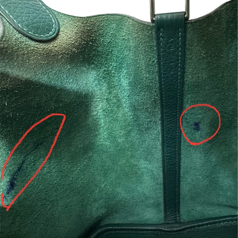 Hermès Picotin 22 T/C leather Green 綠色銀扣-12