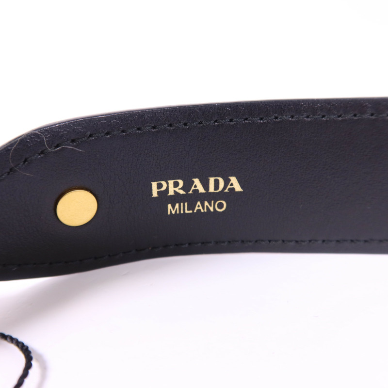 PRADA 牛皮皮革Shoulder Strap金扣肩帶-8