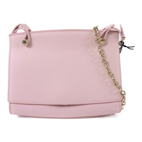 Furla 牛皮皮革Chain Shoulder Bag金扣鏈帶肩背袋