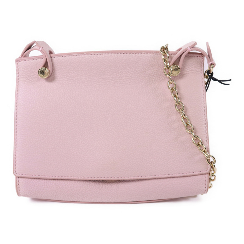 Furla 牛皮皮革Chain Shoulder Bag金扣鏈帶肩背袋-0