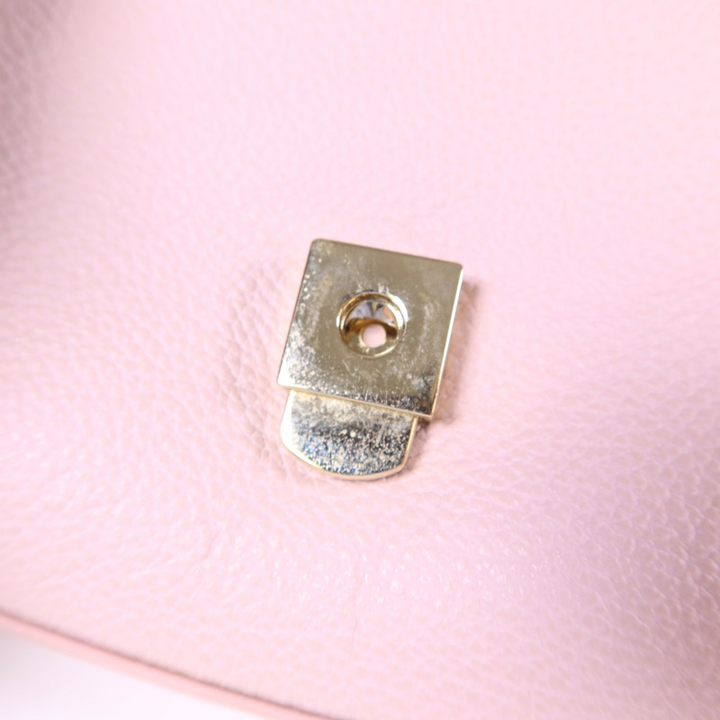 Furla 牛皮皮革Chain Shoulder Bag金扣鏈帶肩背袋-8