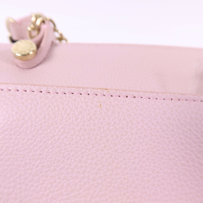 Furla 牛皮皮革Chain Shoulder Bag金扣鏈帶肩背袋-14