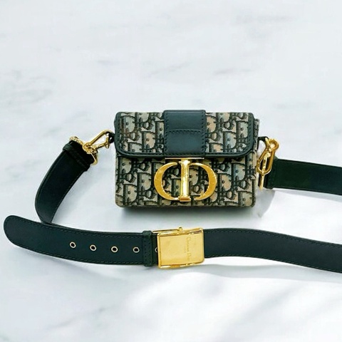 莉亞精品♡ Dior蒙田mini box小盒子 #二手美包