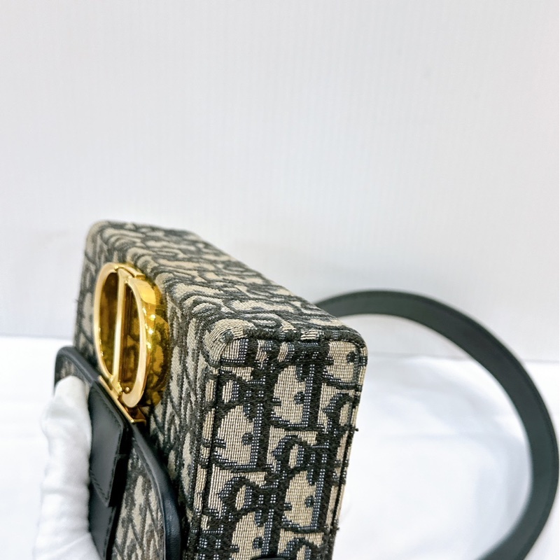 莉亞精品♡ Dior蒙田mini box小盒子 #二手美包-8