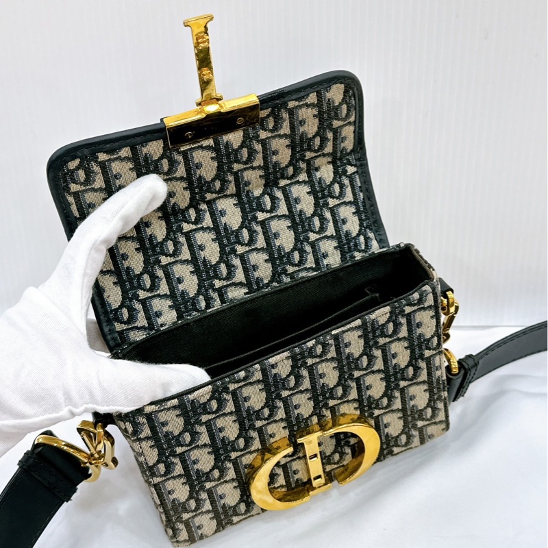 莉亞精品♡ Dior蒙田mini box小盒子 #二手美包-12