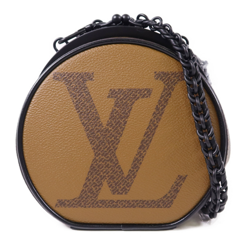 LOUIS VUITTON Monogram Reverse Boursicot BC鏈帶肩背袋-0
