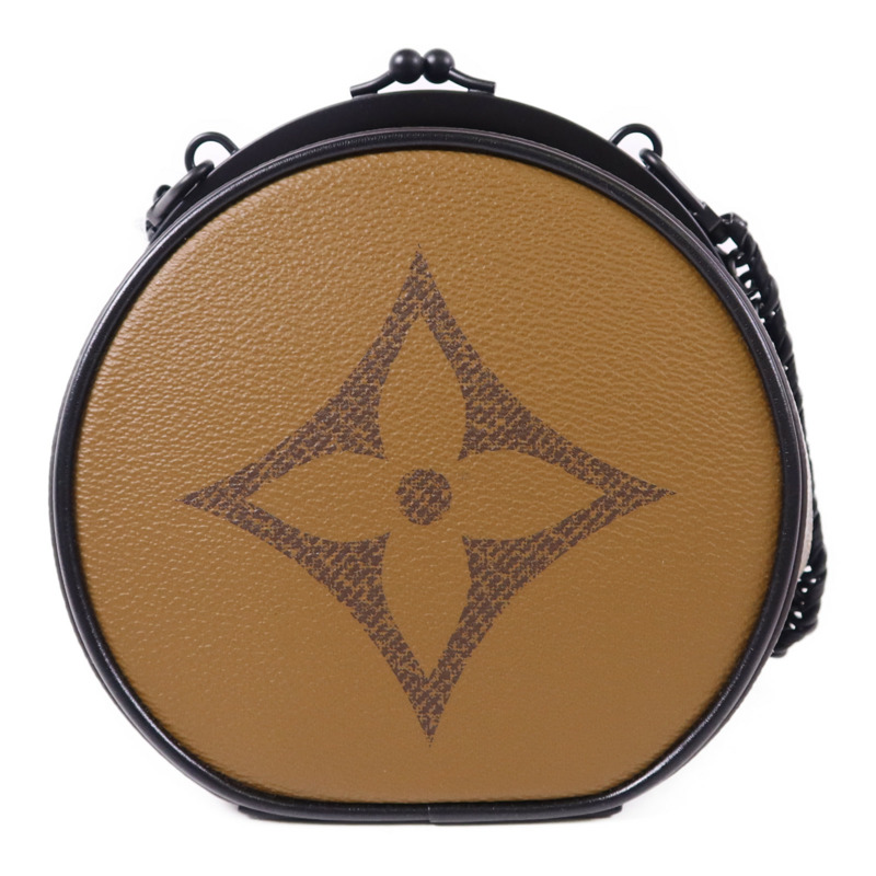 LOUIS VUITTON Monogram Reverse Boursicot BC鏈帶肩背袋-1