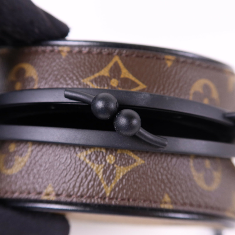 LOUIS VUITTON Monogram Reverse Boursicot BC鏈帶肩背袋-10
