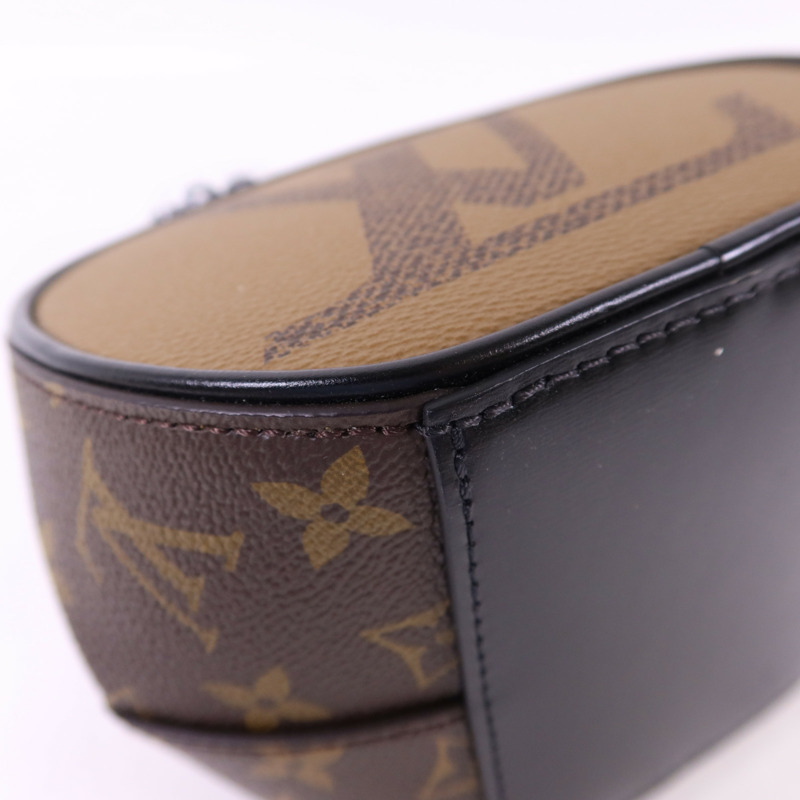 LOUIS VUITTON Monogram Reverse Boursicot BC鏈帶肩背袋-14