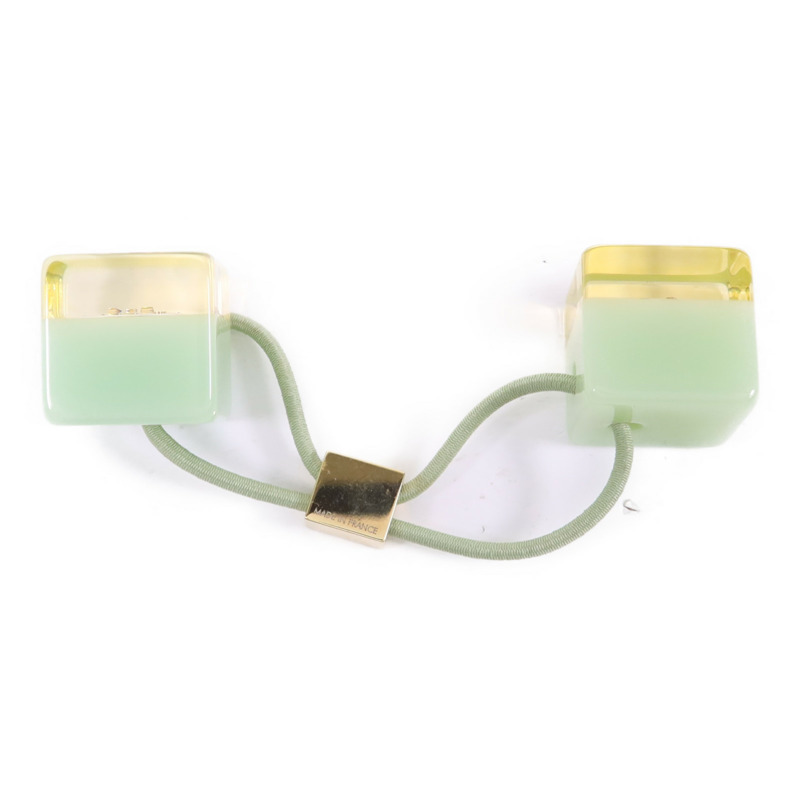 LOUIS VUITTON PVC Hair Cube頭髮橡皮筋-3