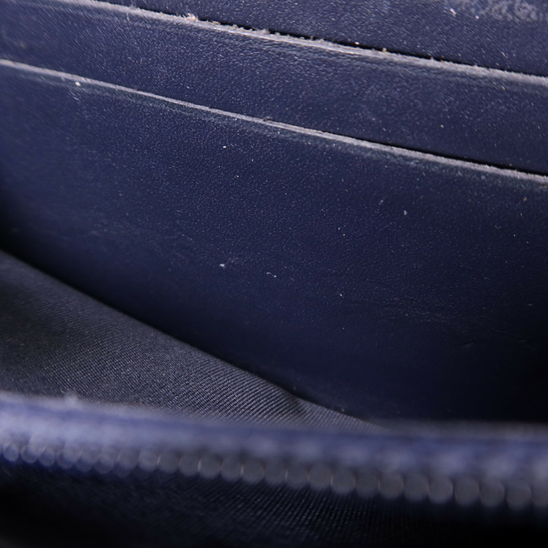 CHANEL 牛皮皮革Zipper Wallet金扣錢包-17