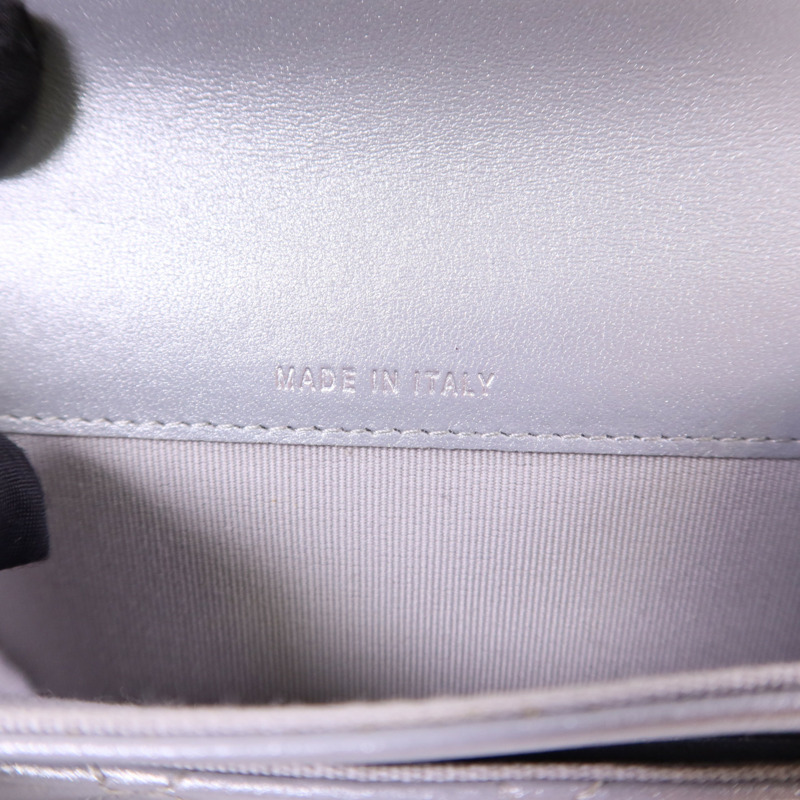 CHANEL 牛皮皮革Card Case銀扣卡片套-6