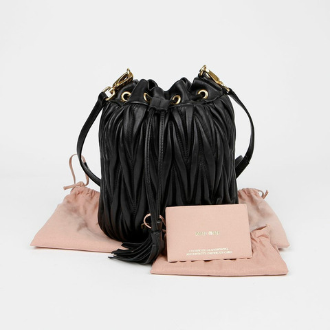 MIU MIU 5BE014 MATERASSE 水桶斜背包