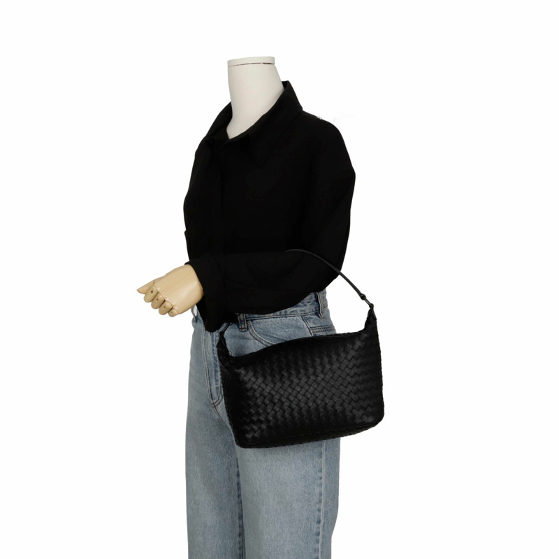 BOTTEGA VENETA Intrecciato 小號 Hobo 單肩包 239988-8