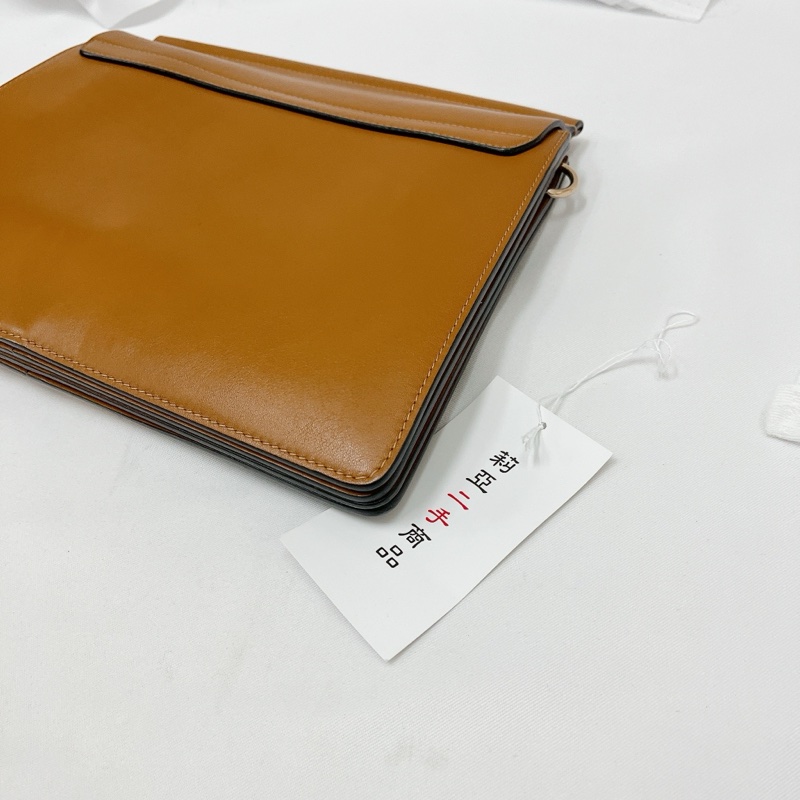 莉亞精品♡Chloe faye 咖藍色斜背包 二手-11