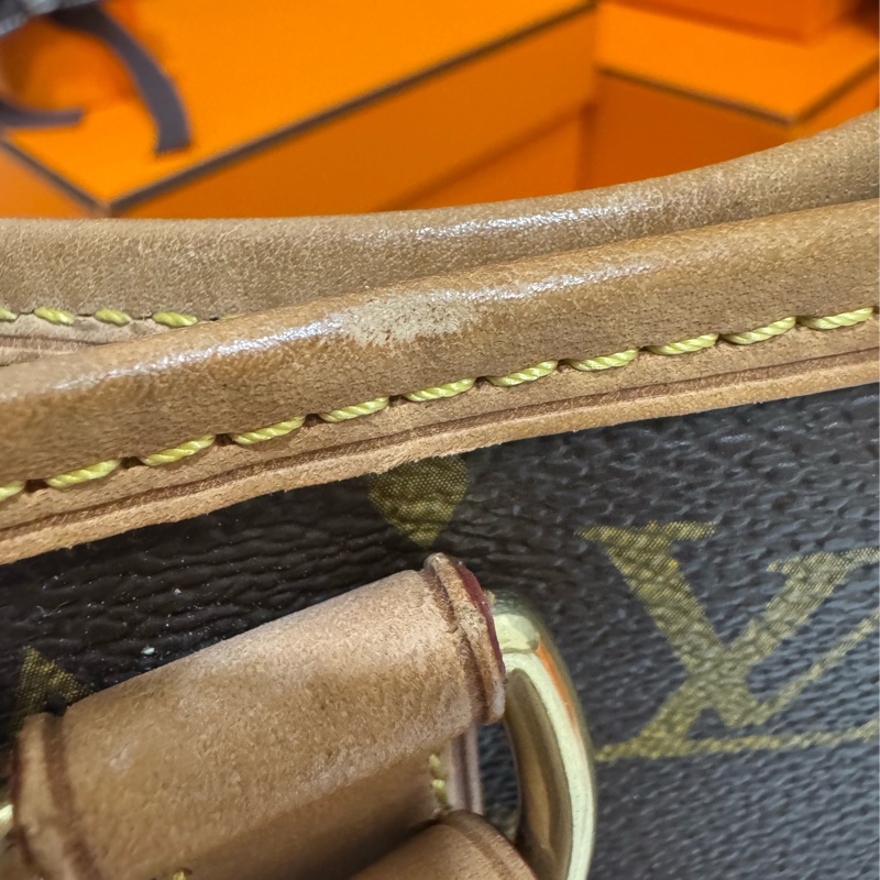 LV 中古南瓜包（中號）🎃 便宜賣唷 史上最甜甜-12