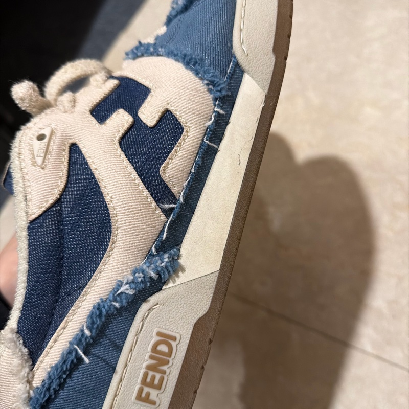 FENDI 牛仔球鞋-3