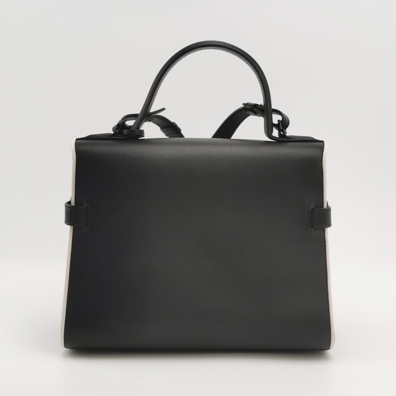 Delvaux Tempete 斜挎包 黑色 尺寸約27*10*22cm 附件:防塵袋/鏡子。-3
