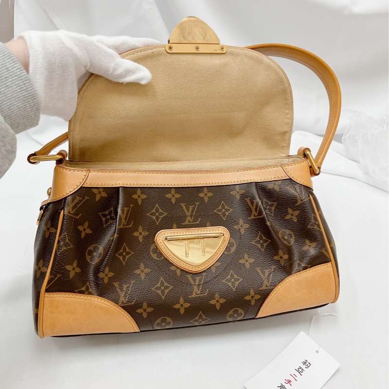 莉亞精品♡LV M40121 Beverly 腋下包 二手-13