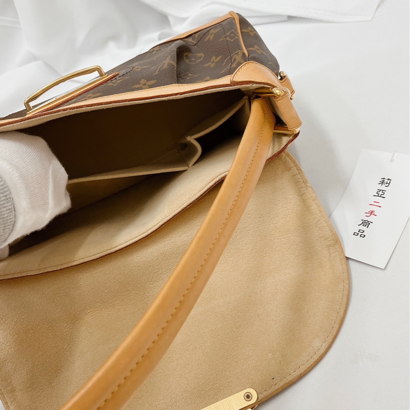 莉亞精品♡LV M40121 Beverly 腋下包 二手-15