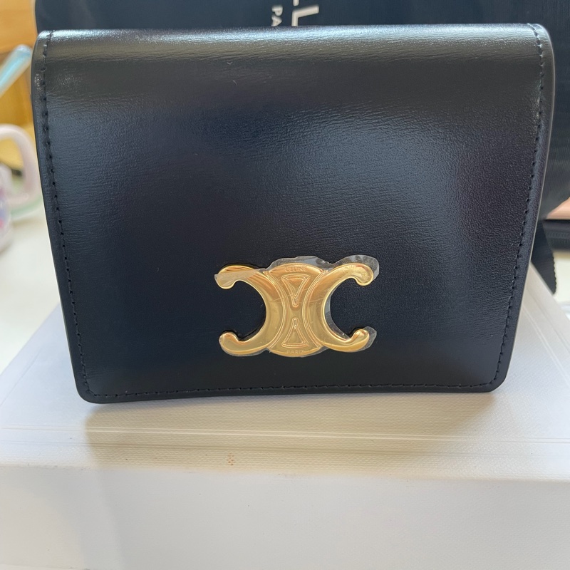 Celine Triomphe 名片夾(黑)-6