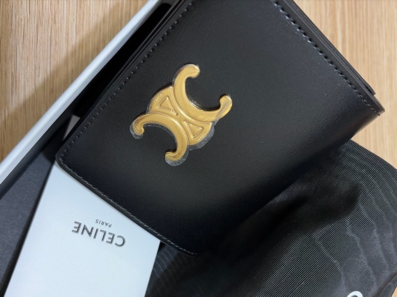 Celine Triomphe 名片夾(黑)-12