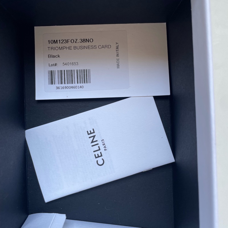 Celine Triomphe 名片夾(黑)-13