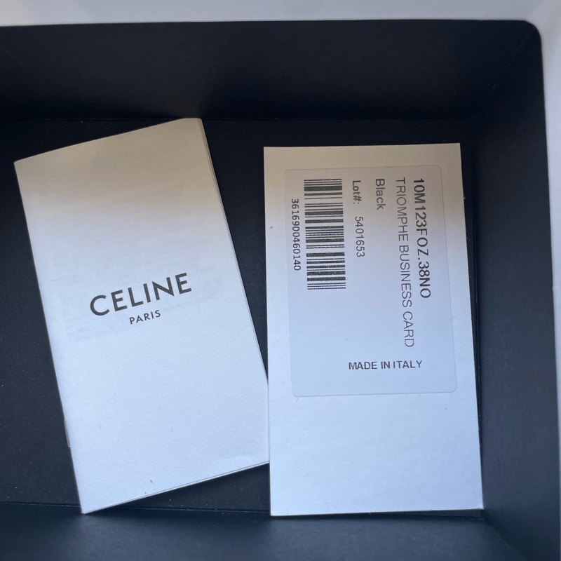 Celine Triomphe 名片夾(黑)-14