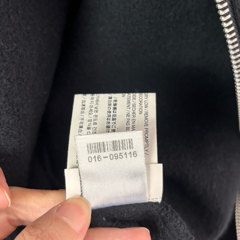 ::Chrome Hearts::  克羅心 限定款 滾石聯名 藍色舌頭 黑色拉鏈連帽外套 Small-18