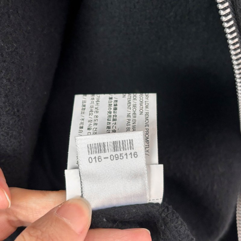 ::Chrome Hearts:: 克羅心 限定款 滾石聯名 藍色舌頭 黑色拉鏈連帽外套 Small-16